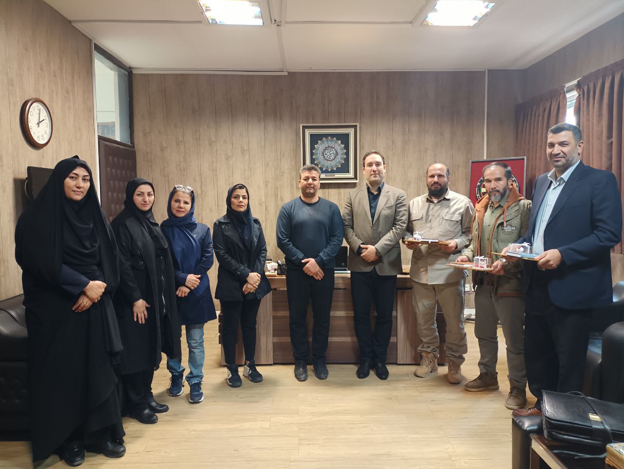 جلسه شورای اداری هیات ورزش روستایی و بازی های بومی محلی شهرستان مشهد مقدس 