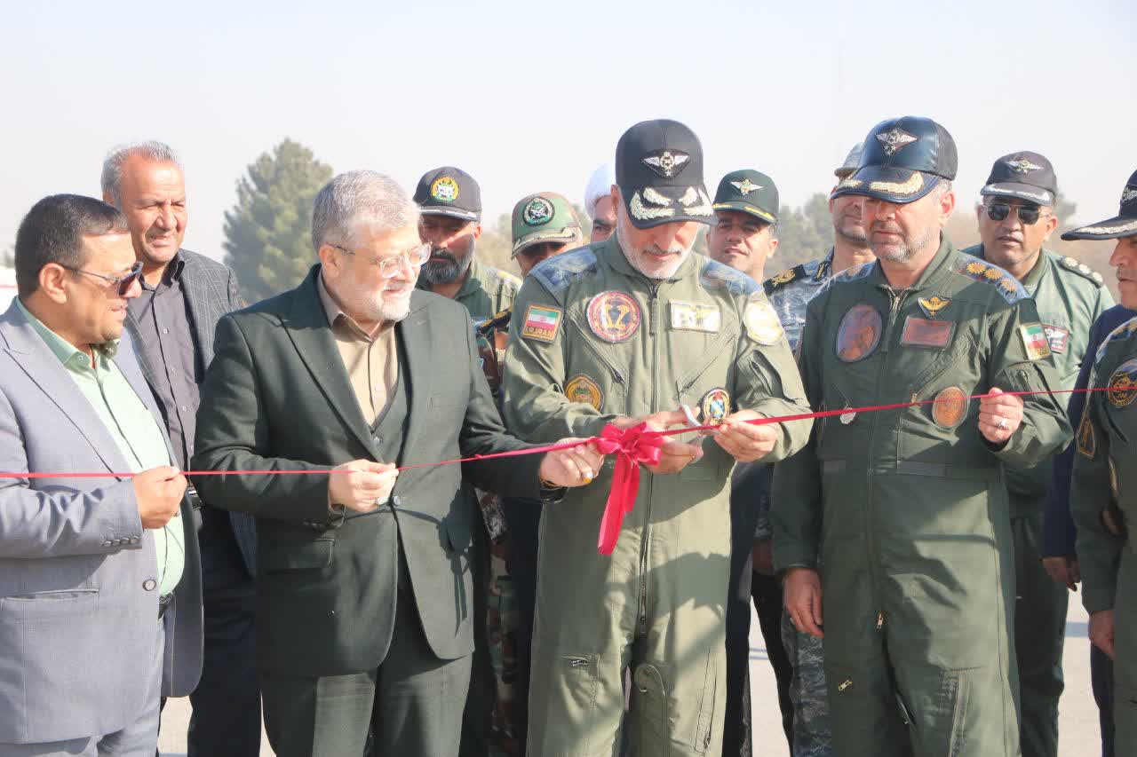 الحاق ۴ فروند بالگرد بازآماد شده و افتتاح چند طرح عمرانی در پایگاه هوانیروز مشهد مقدس